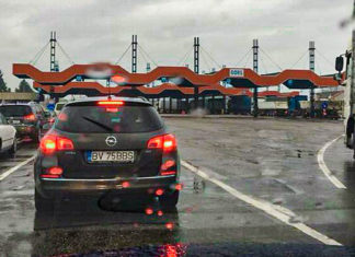 Coadă la ieșirea din țară spre Ungaria. Timpi de așteptare de 40 de minute la Vama Borș