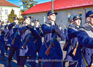 O nouă serie de elevi a depus jurământul militar la Şcoala “Avram Iancu” Oradea