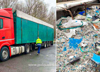 Două autocamioane cu peste 40 de tone de deşeuri aduse din Italia şi Ungaria, oprite la frontieră