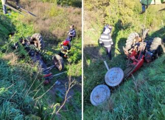 Un tânăr de 27 de ani din localitatea Avram Iancu a murit după ce tractorul pe care îl conducea s-a răsturnat peste el