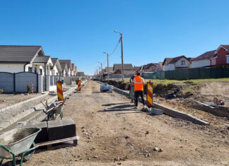 Continuă modernizarea străzilor în Cartierul Tineretului