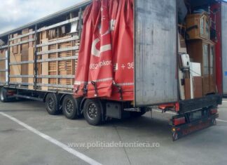 90 de tone de deșeuri oprite la intrarea în țară de Poliția de Frontieră (foto)