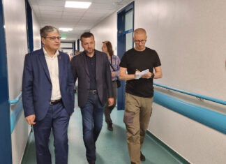 Ministrul Marcel Boloș în vizită la Spitalul Județean: „Cel mai important lucru pe care îl avem în Bihor este infrastructura spitalicească modernă” (galerie foto)