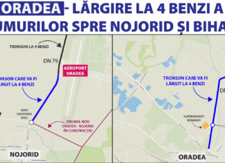 Opt oferte pentru lărgirea la 4 benzi a ieșirilor din nordul orașului Oradea spre Biharia și Nojorid