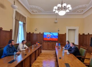 Ambasadorul Slovaciei a vizitat Primăria Oradea