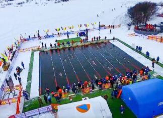 Andrei Enache şi Dragoş Ghile, noi recorduri mondiale la Europenele de înot în ape îngheţate de la Oradea