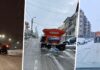 După ninsorile de azi-noapte, echipele și utilajele operatorului S.C RER Vest S.A au acționat pentru a menține străzile din municipiul Oradea circulabile